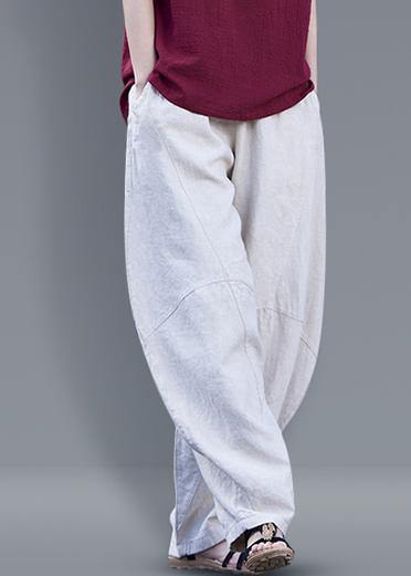 Beautiful harem pants cotton Boho Work Outfits burgundy long pants
