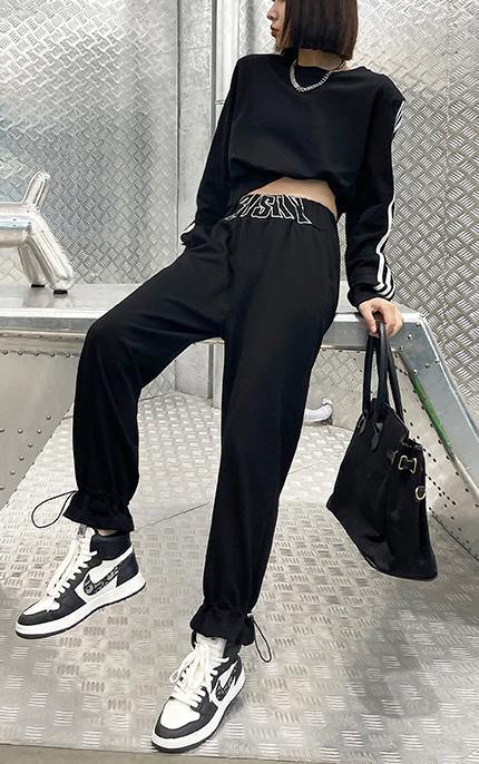 Two Piece Suit Of Spring Leisure Fashion Sweater And Pants