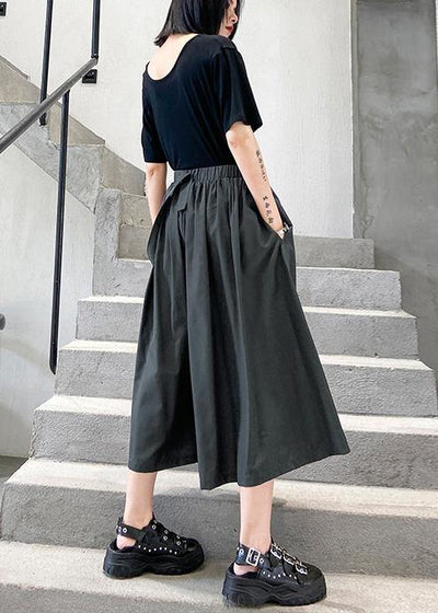 Women's summer plus size casual fashion unilateral strap skirt skirt + T-shirt two-piece suit